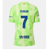 Camisa de time de futebol Barcelona Ferran Torres #7 Replicas 3º Equipamento 2024-25 Manga Curta